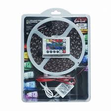 16ft Roll Of 10mm Rgb Led Strip With Wireless Ir Remote Kit Rv Lighting Inc