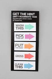 Get The Hint Stickies Adhesive Notes Roomates Hints