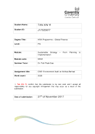Doc Air Asia Business Strategy Xyndy Tan Academia Edu