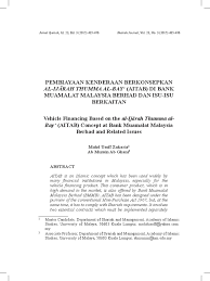 Pakej pembiayaan rumah dan refinancing berasaskan shariah yang ditawarkan oleh bank muamalat direka khas untuk memenuhi keperluan pelanggan perbankan islamik. Pembiayaan Kenderaan Bmmb Pdf
