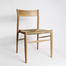 Non Standard Oak Dining Chair With Woven Rush Seat Oak Dining Chairs Dining Chairs Woven Dining Chairs