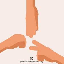 Publicdomainvectors Org Rock Paper Scissors Game In 2021 Rock Paper Scissors Rock Paper