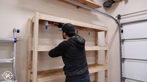 Here are classic garage shelves you can make. Easy Diy Garage Shelves With Free Plans Fixthisbuildthat