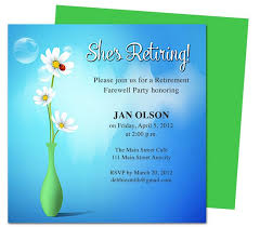 Employee retirement announcement email sample 5. Vase Retirement Party Invitation Template Retirement Invitation Template Party Invite Template Retirement Party Invitations