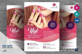 Nail Art Salon Flyer Nail Art Salon Flyer Flyer Design Templates