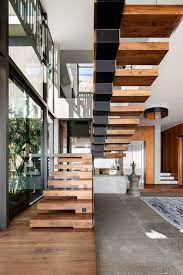 Sealion House Greg Wright 9 Design Milk Stairs Design Modern Home Stairs Design Stairway Design