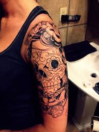 Outline And Shading Of My Newest Tattoo February 12 Coloring It Soon Her Name Is Valentina Done By Tim Martin At Sugar Skull Tattoos Inspirational Tattoos