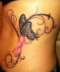 See more ideas about ribbon tattoos, pink ribbon tattoos, cancer ribbon tattoos. Beautiful Idea I Like The Butterfly To Add To The One I Have Cancer Ribbon Tattoos Pink Ribbon Tattoos Ribbon Tattoos