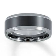 Triton Wedding Band Tungsten Carbide Black Ceramic 8mm Tungsten Wedding Bands Black Rings Wedding Bands