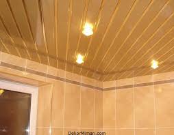 Plastik Asma Tavan Modelleri Fiyatlari Dekorasyon Tavan Banyo Banyo Tavanlari