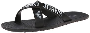 Armani jeans for men #99900654. Armani Jeans Men S Crisscross Sandal Black Armani Shoes