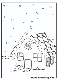 Gingerbread house coloring pages are a tasty way to enjoy the holiday with color and style. Christmas Gingerbread Coloring Pages Updated 2021
