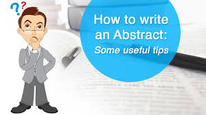 It should have an intro, body and conclusion. How To Write An Abstract Some Useful Tips Youtube