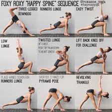 Foxy Roxy Happy Spine Sequence Yoga Yogatechniqueandpostures Power Yoga Yoga Help Vinyasa Yoga