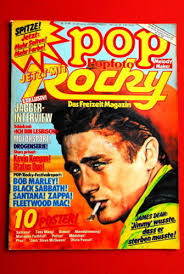 JAMES DEAN ON COVER ROLLING STONES 1980 RARE GERMAN MAGAZINE