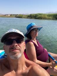 Paddle boarding in Lake Havasu