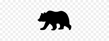 Bear silhouette stock photos and images. Grizzly Bear Silhouette Wild Animals Bear Momma Bear Clipart Stunning Free Transparent Png Clipart Images Free Download