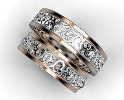 Matching Wedding Band Set His And Hers Diamond Wedding Band Etsy Diamond Wedding Band Sets Blue Diamond Wedding Band Diamond Wedding Bands