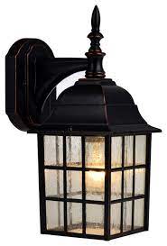 Looking for exterior light fixtures? Oil Rubbed Bronze Outdoor Patio Porch Exterior Light Fixture Traditional Outdoor Wall Lights And Sconces By Door Corner Houzz