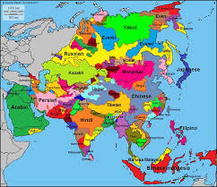 Asia was also home to some large empires. Lingholic Com On Twitter Asia Map Language Map Geography Map