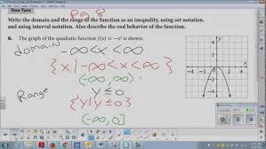 1)−1≤x≤6 2)−1≤y≤6 3)−2≤x≤5 4)−2≤y≤5 3 the graph of a relation is shown below. Domain And Range Interval Notation Worksheet Printable Worksheets And Activities For Teachers Parents Tutors And Homeschool Families