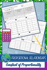 Use This Amazing Exploratory Worksheet To Help Students Deeply Understand Constant Of Proportionality Middle School Math Proportional Relationships Proportion