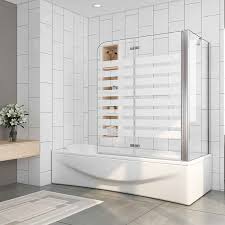 Hier bekommen sie die spezielle duschabtrennung für ihre badewanne, damit sie ihre badewanne als. 120x140cm Badewanne Aufsatz Faltwand Duschwand 6mm Esg Glas Mit Seitenwand Vs2e 12yr Spvs2exx 204 55 Aica Sanitar Gmbh Duschkabine Duschabtrennung