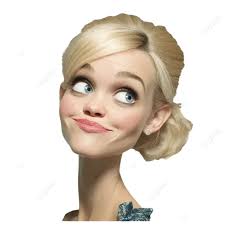 Gambar Reese Witherspoon Karikatur Suka Bermain Dengan Senyuman Lebar Dan  Mata Ekspresif, Clipart Smurfette, Reese, Witherspoon PNG dan Clipart untuk  Muat turun Percuma