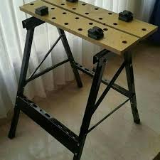 Pembayaran mudah, pengiriman cepat & bisa cicil 0%. Promo Portable Workshop Workbench Krisbow Meja Kerja Gergaji Potong Kayu Work Bench Shopee Indonesia