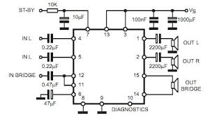 Here i have used three tda 2030 ic for making signal amplification. Stereo To Surround Sound Systems Electronic Circuit