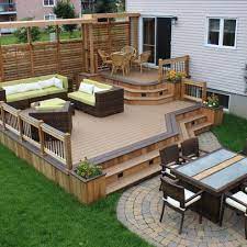 20 Timber Decking Designs That Can Append Beauty Of Your Homes Home Design Lover Deck Designs Backyard Patio Design Patio Deck Designs