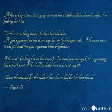 These new friends quotes will help you celebrate the new people you meet in your life. Elgalande Meeting Childhood Friend After Long Time Quotes