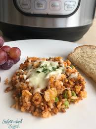 This is the safest and simplest way to defrost your ground turkey, but it will require time. Instant Pot Ground Beef Rice Sidetracked Sarah