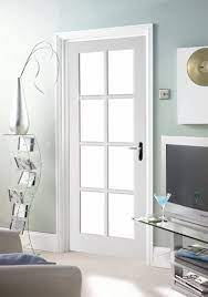 Glass interior doors allow natural light from windows to filter into multiple rooms, creating an airy, spacious feeling in your home's interior. Interior French Doors With Glass Panels Efistu Com