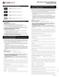 Cimb forms download centre ». Fillable Online Cimb Credit Cards Supplementary Application Bformb Cimb Bank Fax Email Print Pdffiller