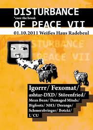 Auf 03.05.2014 lebanon hanover ein super konzert in radebeul im weißen haus. Disturbance Of Peace Vii At Weisses Haus Dresden Radebeul On 1 Oct 2011 Last Fm