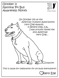 It's very sad that they have gotten a bad reputation. Pit Bull Color Pages