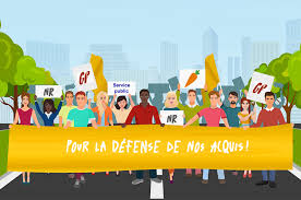 Tout homme peut dfendre ses droits et ses intrts par l'action syndicale et adhrer au syndicat de son choix.le droit de grve s'exerce dans le cadre des lois qui le rglementent.constitution de 1946. Le Droit De Greve Le Journal Des Activites Sociales De L Energie
