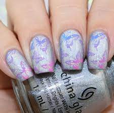 Lina Nail Art Supplies 4 Seasons Spring 01 Stamping Plate Swatches Review By Olivia Jade Nails Nail Art Supplies Nails Nail Art Summer