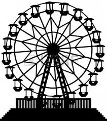 Black And White Wheels Clipart Ferris Wheel Clipart Wheels And 2 Ferris Wheel Clipart Black And White Farris Wheel