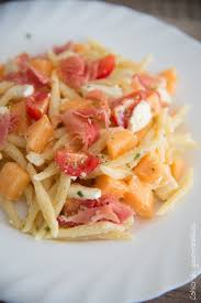 Salade De Pates Au Melon Tomates Cerises Et Jambon Cru Recette Salade De Pates Recettes De Cuisine Alimentation