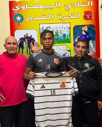🚨 OFFICIEL : Ernest Saba a paraphé un contrat avec la direction du  Football Club de Casablanca. Nous te souhaitons le meilleur pour la suite !
