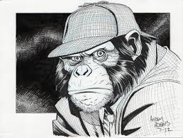 Arthur Adams Detective Chimp Comic Art Comic Art Superhero Art Comic Books Art