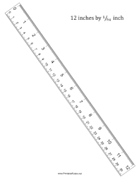 ruler 12 inch by 64 with cm printable ruler