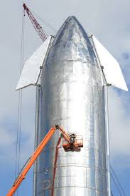 The system is composed of a booster stage, named super heavy. Gallery Spacex S Starship Mk1 Spacecraft Prototype In Pictures Techcrunch