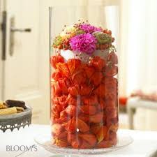 Pin Von Maureen Muhlestein Auf Autumn Chinese Lanterns Glasvasen Dekorieren Physalis Deko Herbst Dekoration