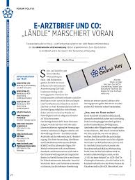 It provides a range of courses on nutrition, exercise, relaxation and stress management. E Arztbrief Und Co Landle Marschiert Voran Hzv