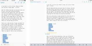 A letter adds more personality to your application by providing more details about your background and interest in the position, while a resume outlines your professional. Best Writing Apps For Iphone And Ipad Imore