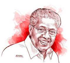 Pinarayi vijayan's close aide admitted to hospital hours after receiving ed summons iansnov 25, 2020 01:33 pm. Pinarayi Vijayan Portrait Chief Minister Of Kerala Che Guevara Art Portrait Sketches