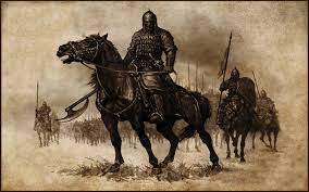 Medieval knight on horse art. Wallpaper 1920x1200 Knights Horses Mountampblade Artwork Medieval Mount Blade Warrior Paint Knight On Horse